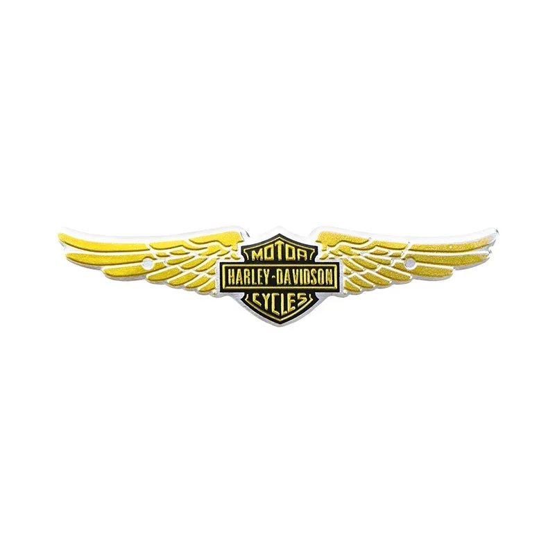 For Harley Davidson Winged Logo Vinyl Decal 3D Stickers Motorcycle Tank Helmet Motorcycle Accessories view 6