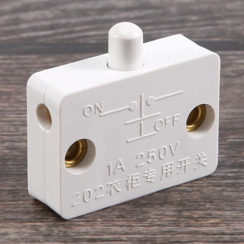 6Pcs Door Led Switch For Closet Light,Normally Closed Cabinet Electrical Lamp Switches,For Closet Pantry Cabinet