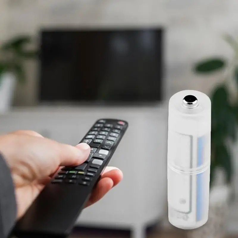 1 шт., адаптер-конвертер для батарей, размер адаптера для батарей типа AAA в AA, держатель-адаптер, чехол, полупрозрачный держатель для хранения батарей