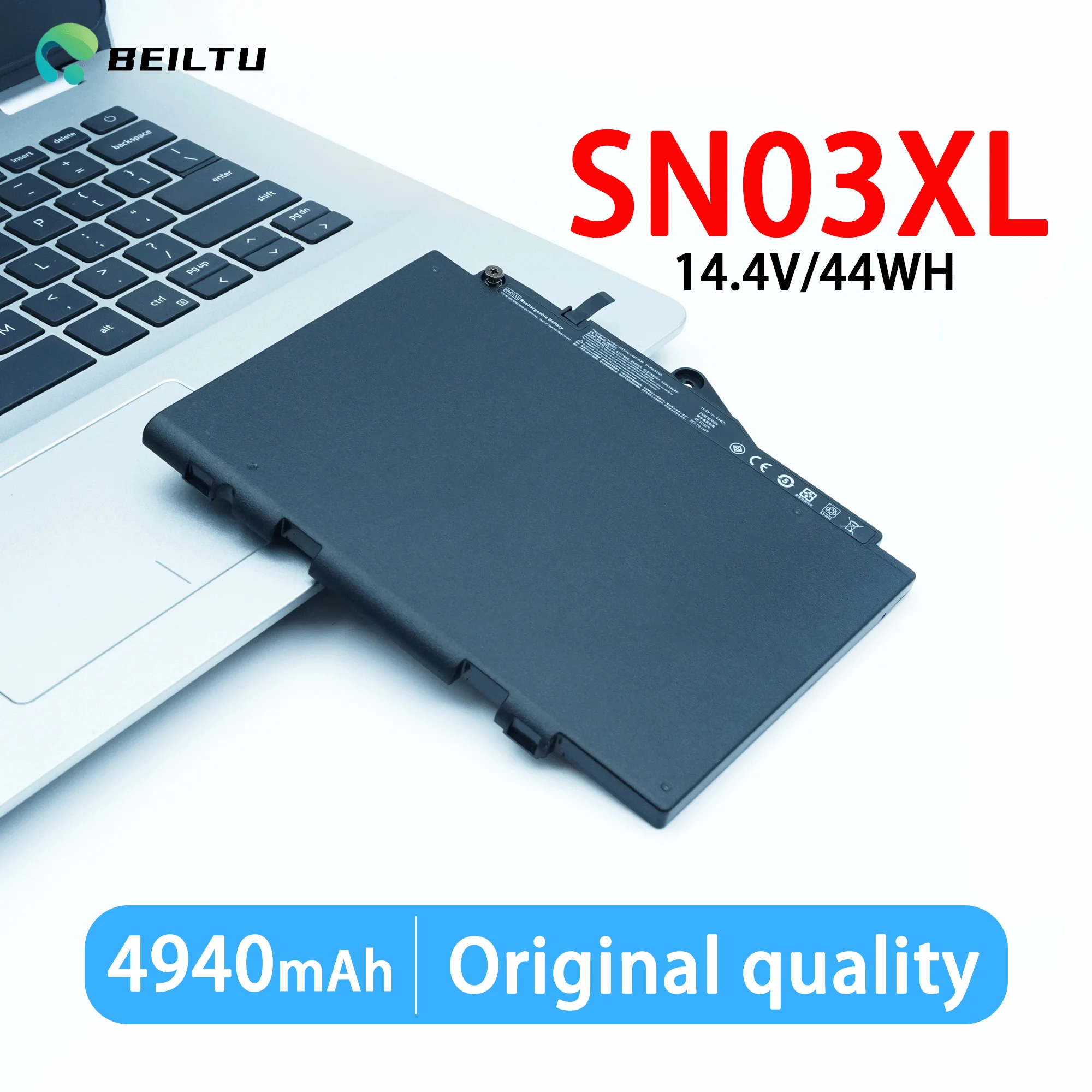 SN03XL ST03XL 44Wh Laptop Battery for HP EliteBook 820 G3 820 G4 725 G3 725 G4 Series 800232-271 800514-001 800232-541