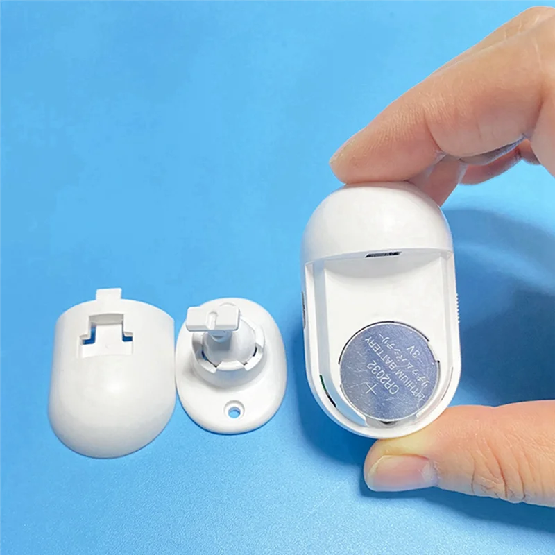 ABKI-Menselijk lichaamsdetector Slimme PIR-gevoeligheid en tijd instelbare ingebouwde batterijdetector