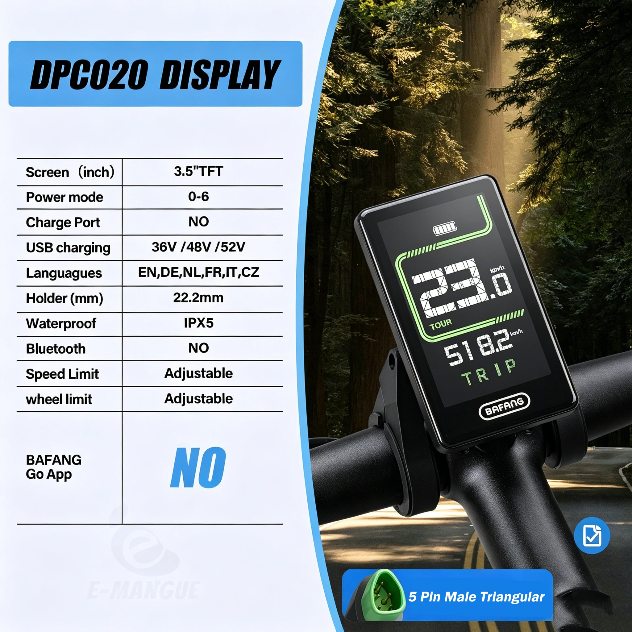 Bafang 750W 500W 48V Kit Mid Drive Motor BBS02 BBS02B Electric Bicycle EBike Conversion Kit Powerful Central E-Bike Engine 68mm image 2