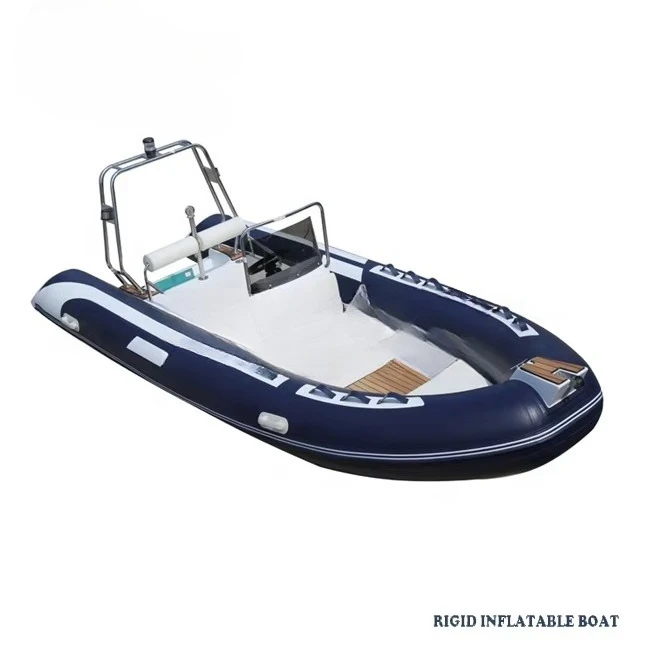 4.8m Deep V Double Hull Fiberglass Inflatable Boat with Console