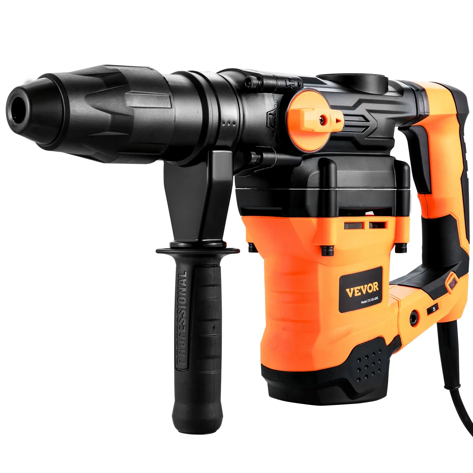 

Перфоратор сетевой 1-9/16 дюймов, 3 режима, SDS-MAX, для долбления