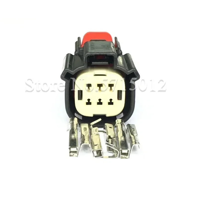 6 Hole 33472-0606 33472-0601 Auto Waterproof Automotive Connector Lamp Headlight Light Cable Socket For Ford
