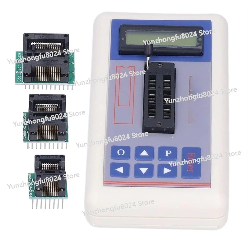 

AT59 Integrated Circuit Tester, IC Transistor Capacitor Tester, Diode Checker Detector, with 5V 3.3V AUTO Mode,A