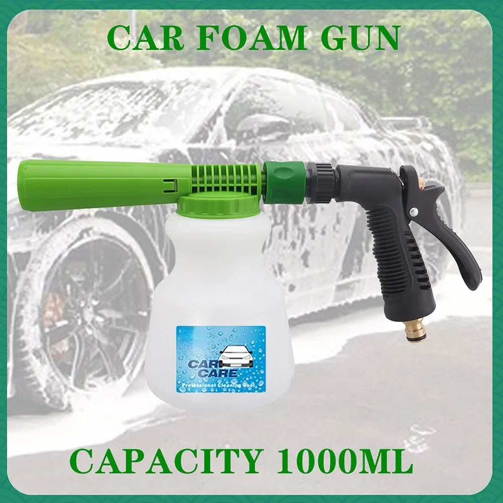 

Low Pressure Carwash Foam Gun Foam Cannon Snow Foam Lance Garden Water Hose Water Sprayer Bottle