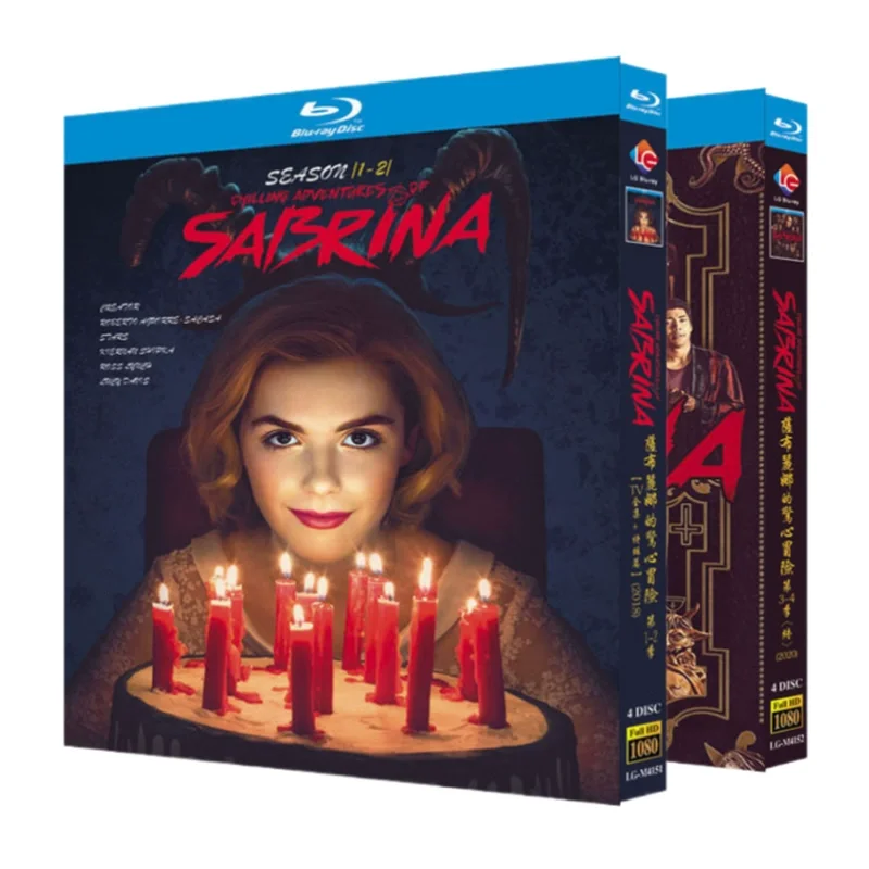 

Уморительные приключения Сабрины: Сезоны 1-4, Blu-ray диск