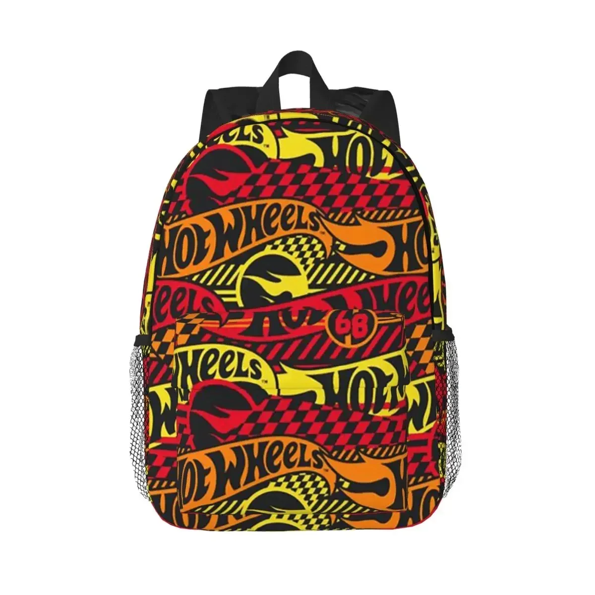 Hot Wheels Race Backpack Hot Sale Daypack Large Capacity Boys Girls BookBag Shoulder Bags for Men Women Children School Bag