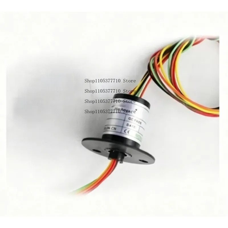 MMC182 Miniature Slip Ring OD 12.5mm L 18.2mm 6 Wires 2A Gold-Gold Contact