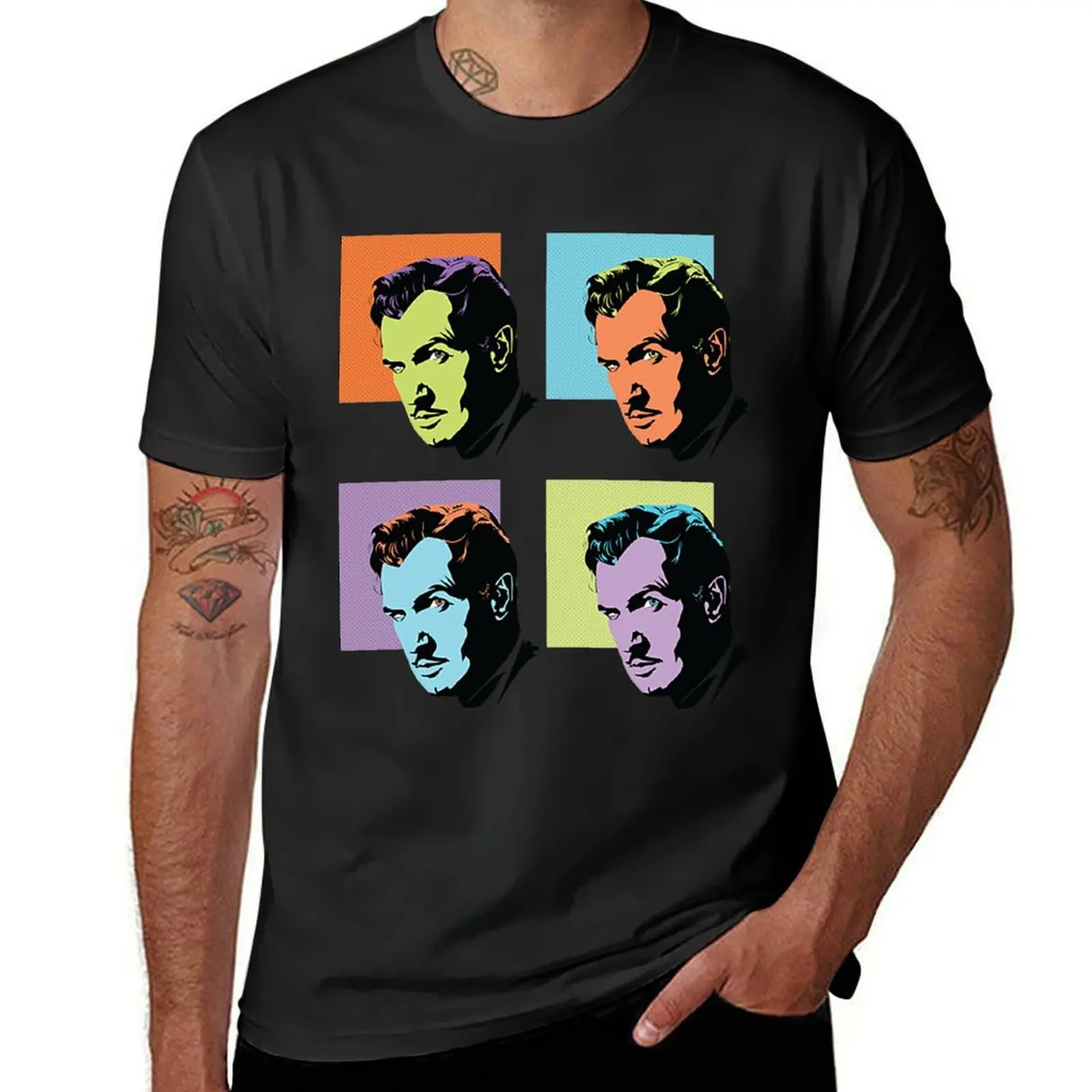 Vincent Price (Duplicates) T-Shirt sublime summer clothes funnys for a boy t shirt men