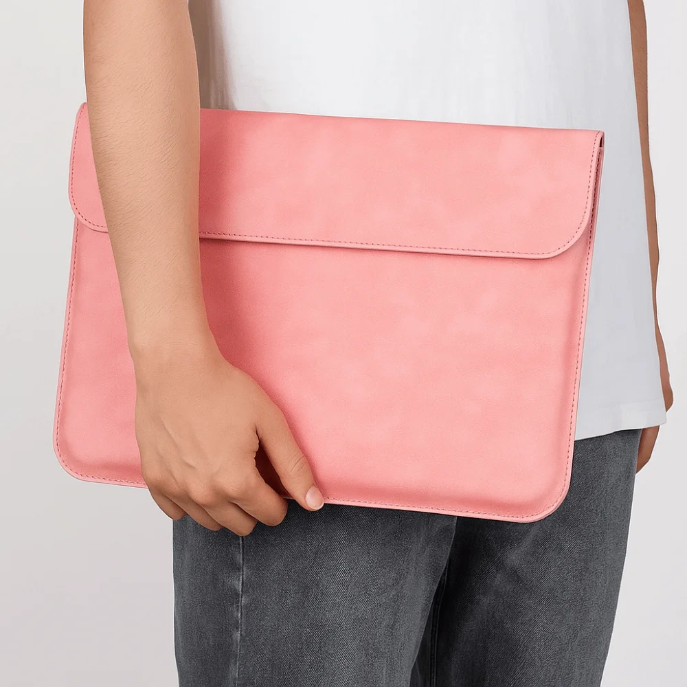 

Portable Scratch Resistant Laptop Sleeve PU Leather Waterproof Tablet Carring Case Wear Resistant Tablet Cover Daily Commute