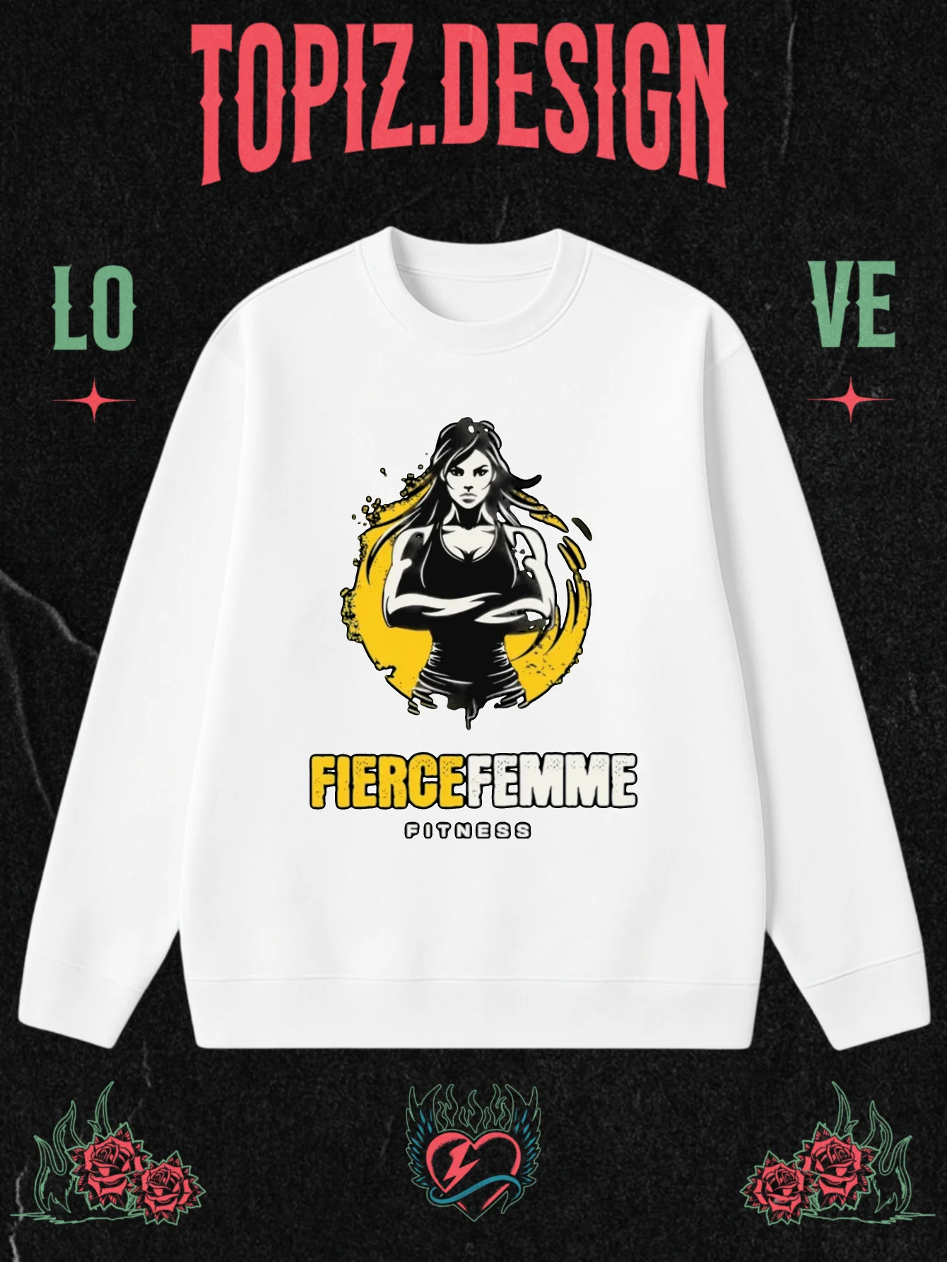 

Feminist Graphic Print Autumn and Winter Cotton Men's and Women's Sweatshirts Outdoor Sports Leisure Fashion Trend Clothing
