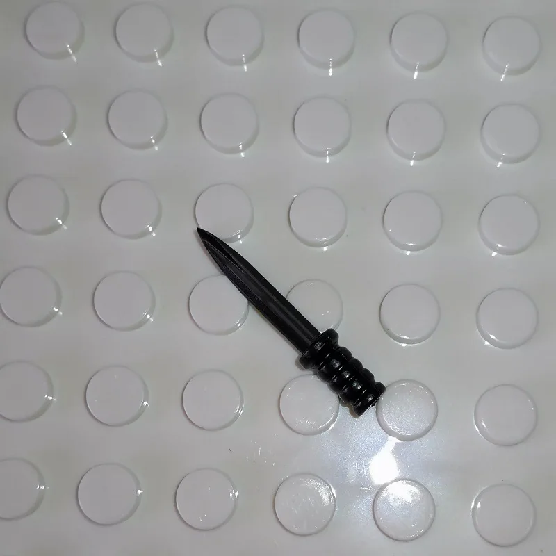 Ensemble de figurines militaires, 5 pièces, armes froides, couteau, faucille, hache, soldat, bloc de construction de l'armée MOC, briques, pièces de jouets