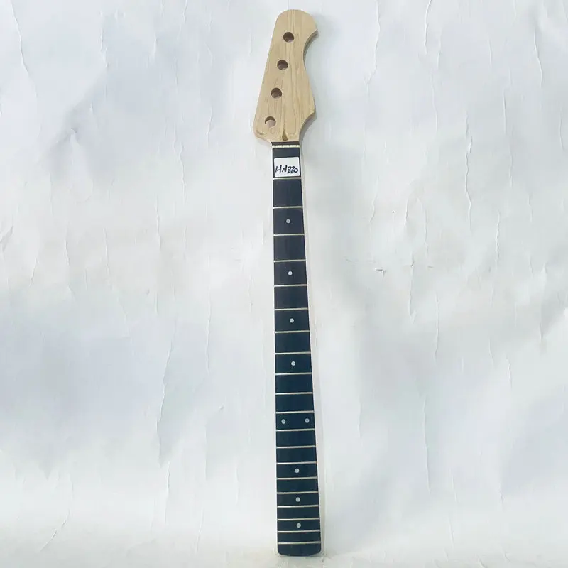 HN880  Custom Order 4 String Electric Bass Neck for Jazz Bass Replace Unfinished No Paint No Binding for DIY