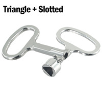 Multi Functional Utility Key Wrench Plumbers Key Triangle Cabinet Spanner Key For Radiators Gas Electric Meter Boxes Faucet