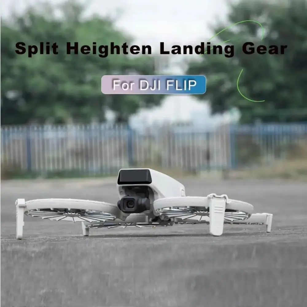 

New Detachable Landing Gear Heighten 10mm Lightweight Extension Legs Durable Landing Skid for DJI Flip Drone Accessories