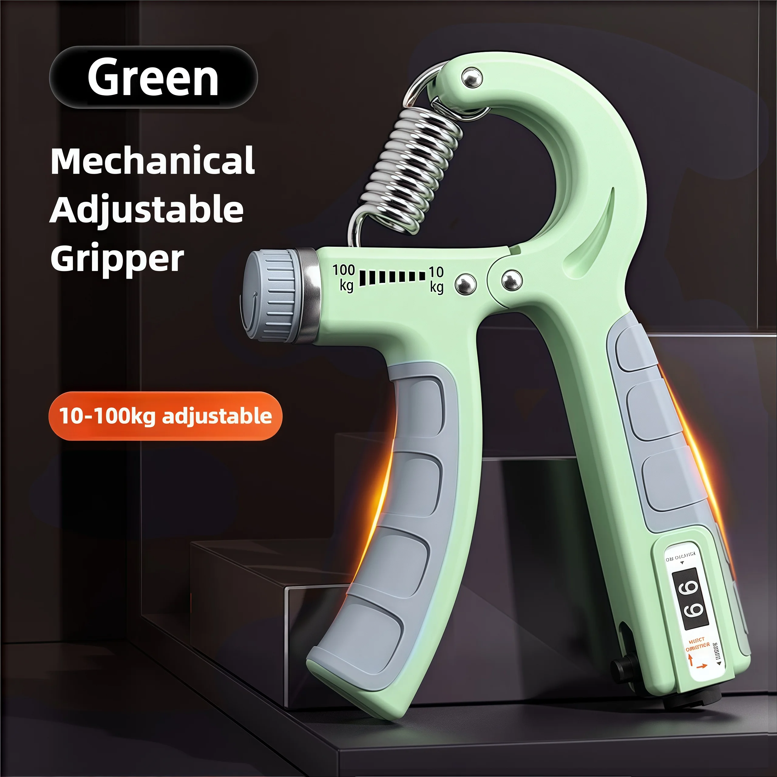 Grip Strength Trainer Onderarmversterker Handknijper Verstelbare weerstand Handgreepversterker voor spieropbouw