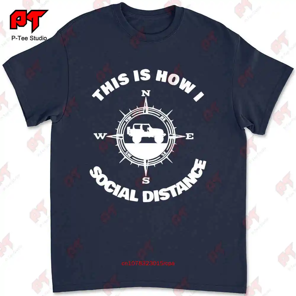 Social Distance Jeeping Off Road T-shirt 2PGS