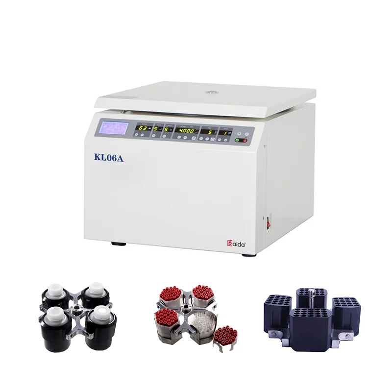 Table Top Low Speed Centrifuge Large Capacity 3000ml Laboratory Centrifuge 6000 Rpm