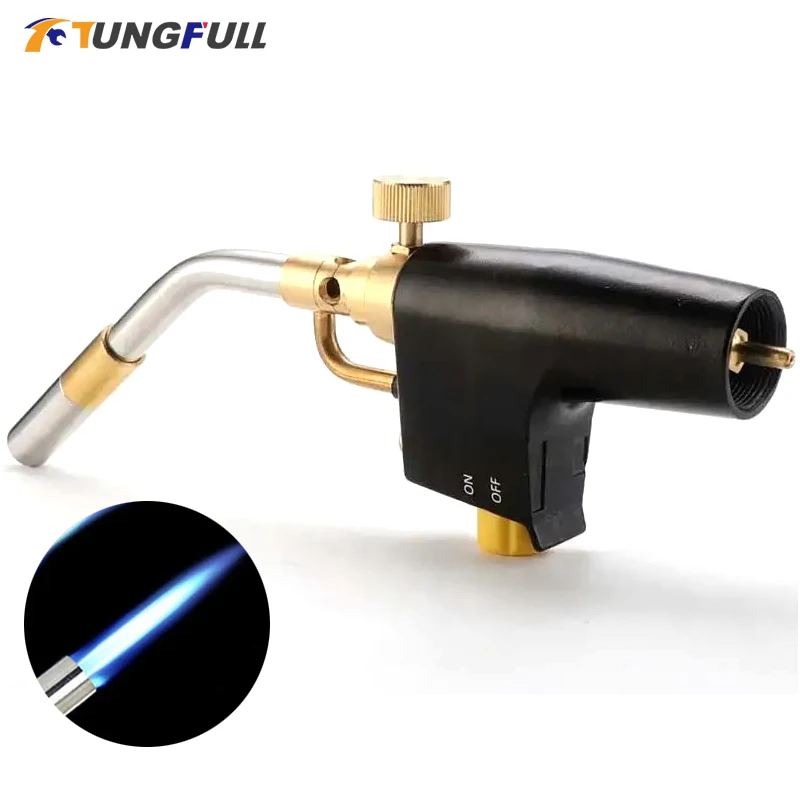 

MAPP Propane Gas Welding Torch Blow Torch for Soldering Brazing Plumbing BBQ Cooking DIY Gas Burner Tool Heating torch