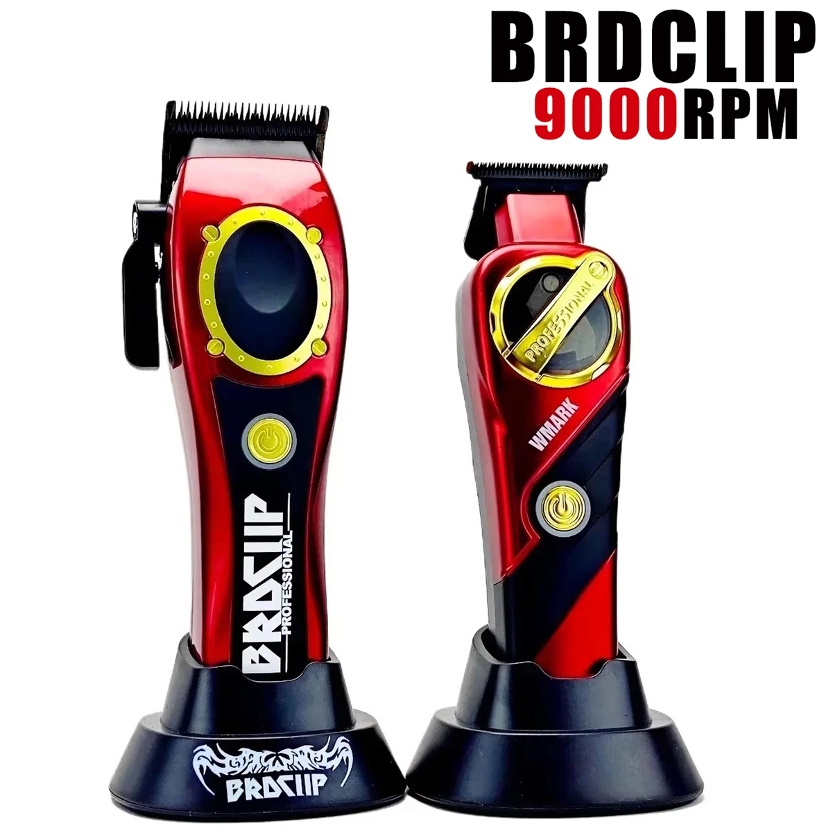 

9000RPM Professional Hair Clipper Hair Trimmer Electric Oil Head Gradient Tool for Man Barber Shop