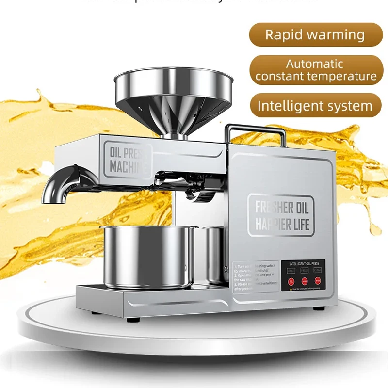 Coconut Olive Processing Machine Mini Oil Press Machine Household Multi functional Oil Press Machine