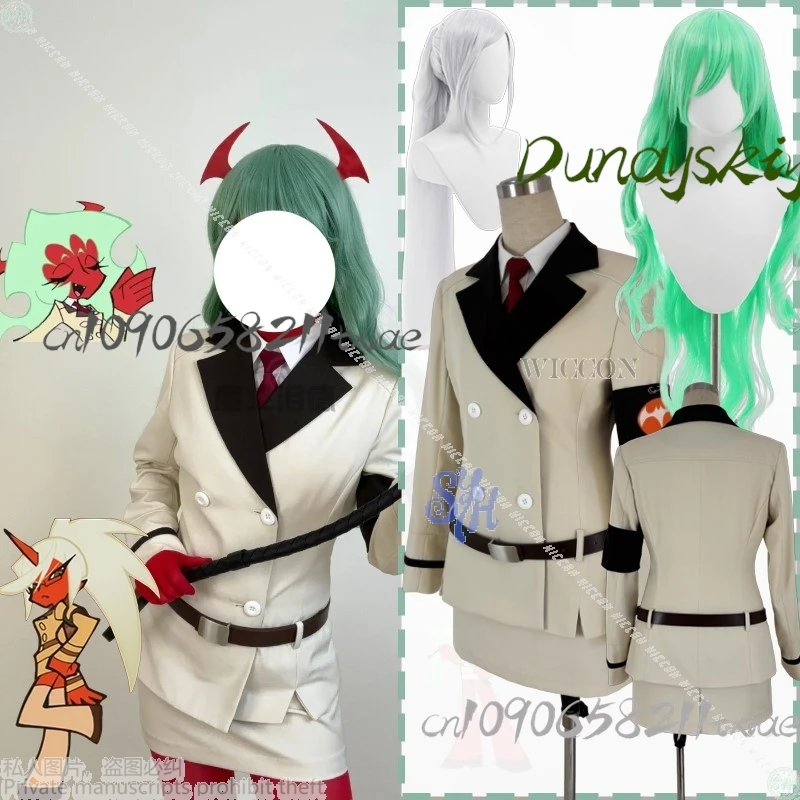 

Anime Panty & Stocking With Garterbelt Cosplay Kneesocks Scanty Costume School Uniform JK School Dress Y2K Fashion Halloween