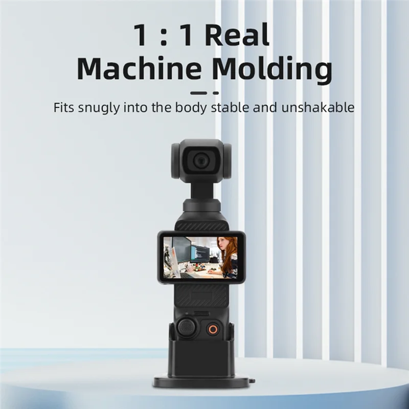 ABKI-محول الكاميرا جبل ل DJI Osmo Pocket 3، حامل الرقبة قابل للتعديل الصدر جبل حزام حقيبة الظهر كليب