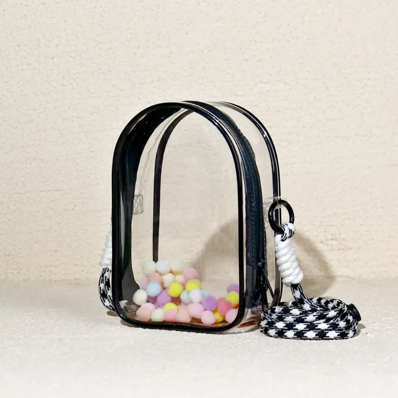 15 سنتيمتر الجيل الثاني لابوبو الكتف القطن دمية الألم حقيبة شفافة الطفل حقيبة مشي تخزين الغبار طبقة رقيقة واقية رائعة #1