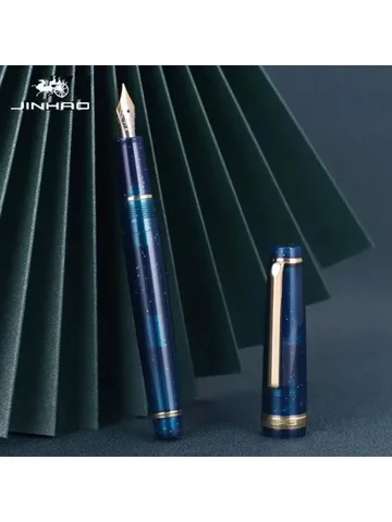 Jinhao 82 перьевая ручка нержавеющая сталь — пример использования