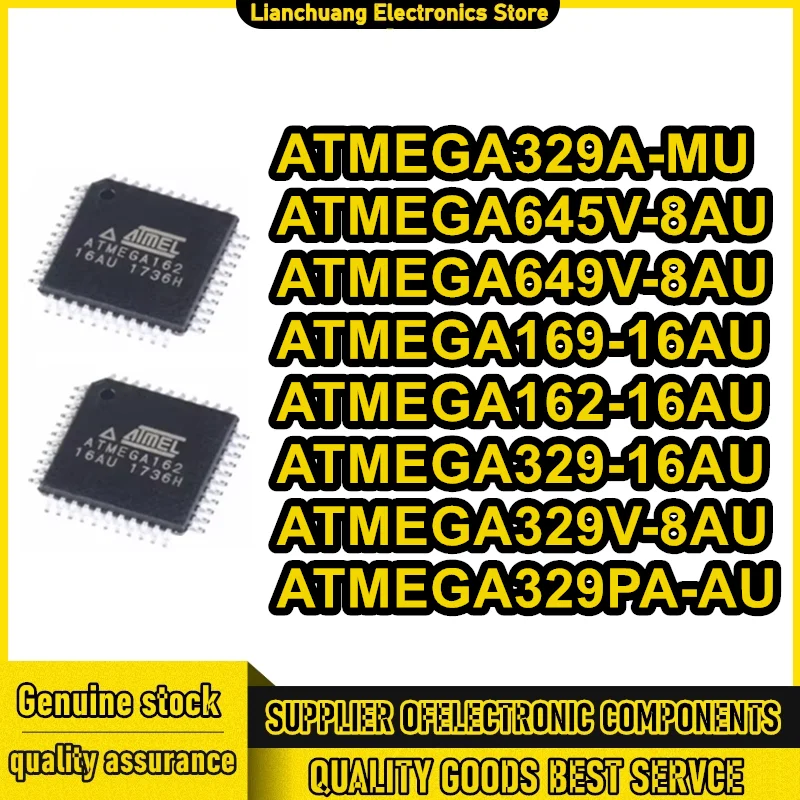 ATMEGA329A-AU ATMEGA162-16PU ATMEGA162V-8AU ATMEGA162V-8PU ATMEGA162-16MU ATMEGA329P-20AU ATMEGA6490-16AU ATMEGA2561-16AU New