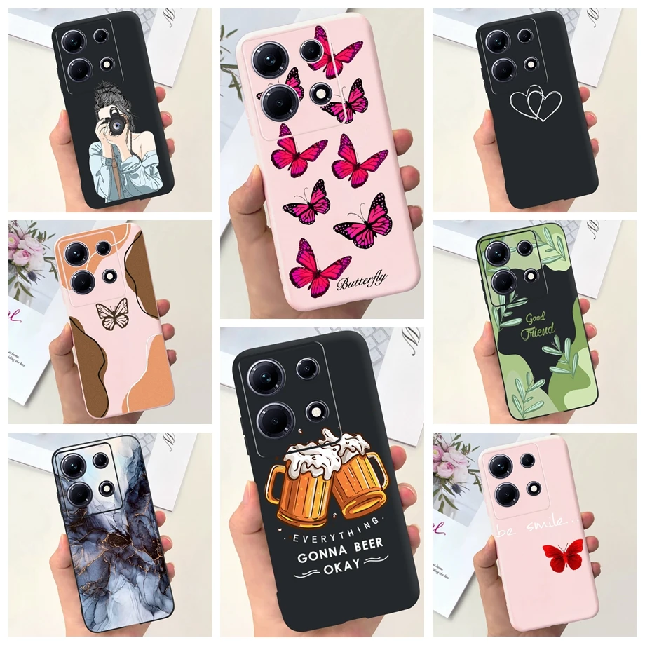 For Infinix Note 30 VIP X6710 Case Shockproof Protection Bumper Soft Silicone Cover Colorful Capa For Infinix Note 30i 30 Pro