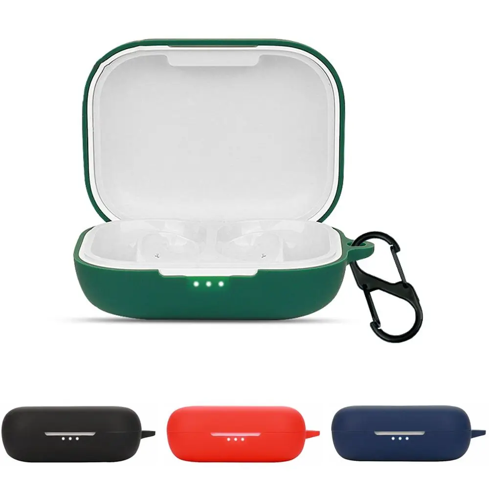 סיליקון bluetooth במקרה אנטי-טיפה אוזניות אלחוטיות כיסמיות כיסוי dustpropets גופרי