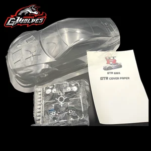 R35, 1/10, R35, transparent, nicht befriedigend, Schild des Körpers des RC, 195 mm breit, Driften, Lampenschwanz für HPI Traxxas Tamiya D5S MST 8 Hauptverkaufs -Chassis -Traxxa - №5