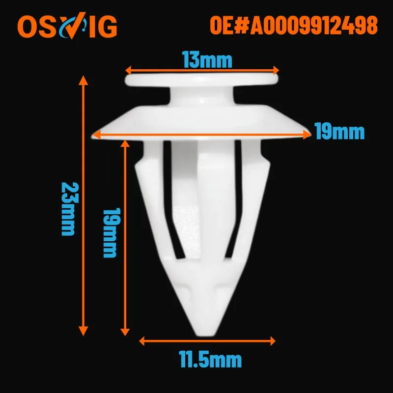 

20pcs OE#A0009912498 Interior Trim Panel Mounting Clip For Mercedes Benz E250 E350