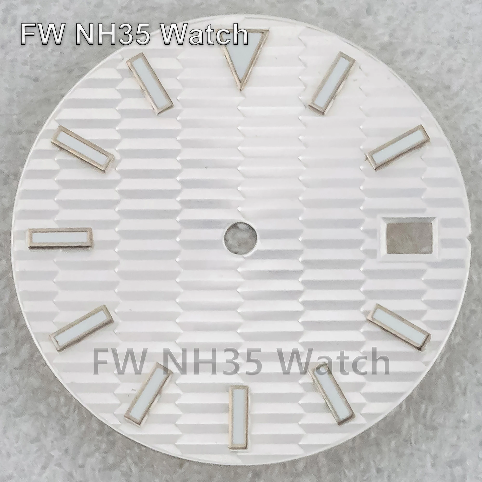 28.5mm Watch Dial Luminous NH35 Dial for Datejust 36/39mm Watch Case DIY Watch Mod Parts Replacement fit NH35 Automatic Movement
