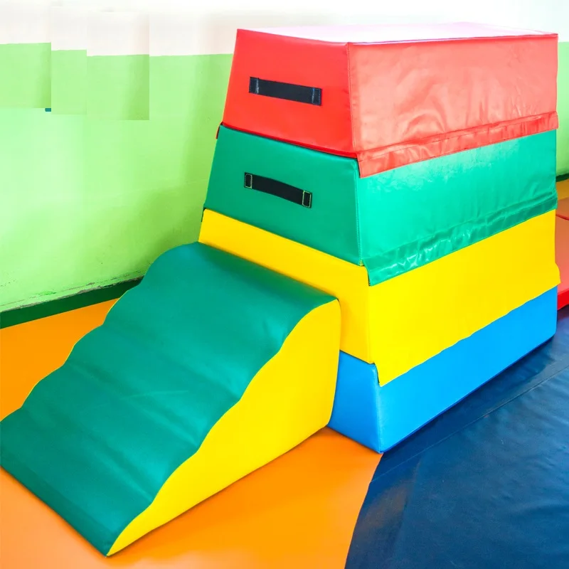 Soft Kids Gymnastics Vaulting Box Training Equipment for Gymnasics