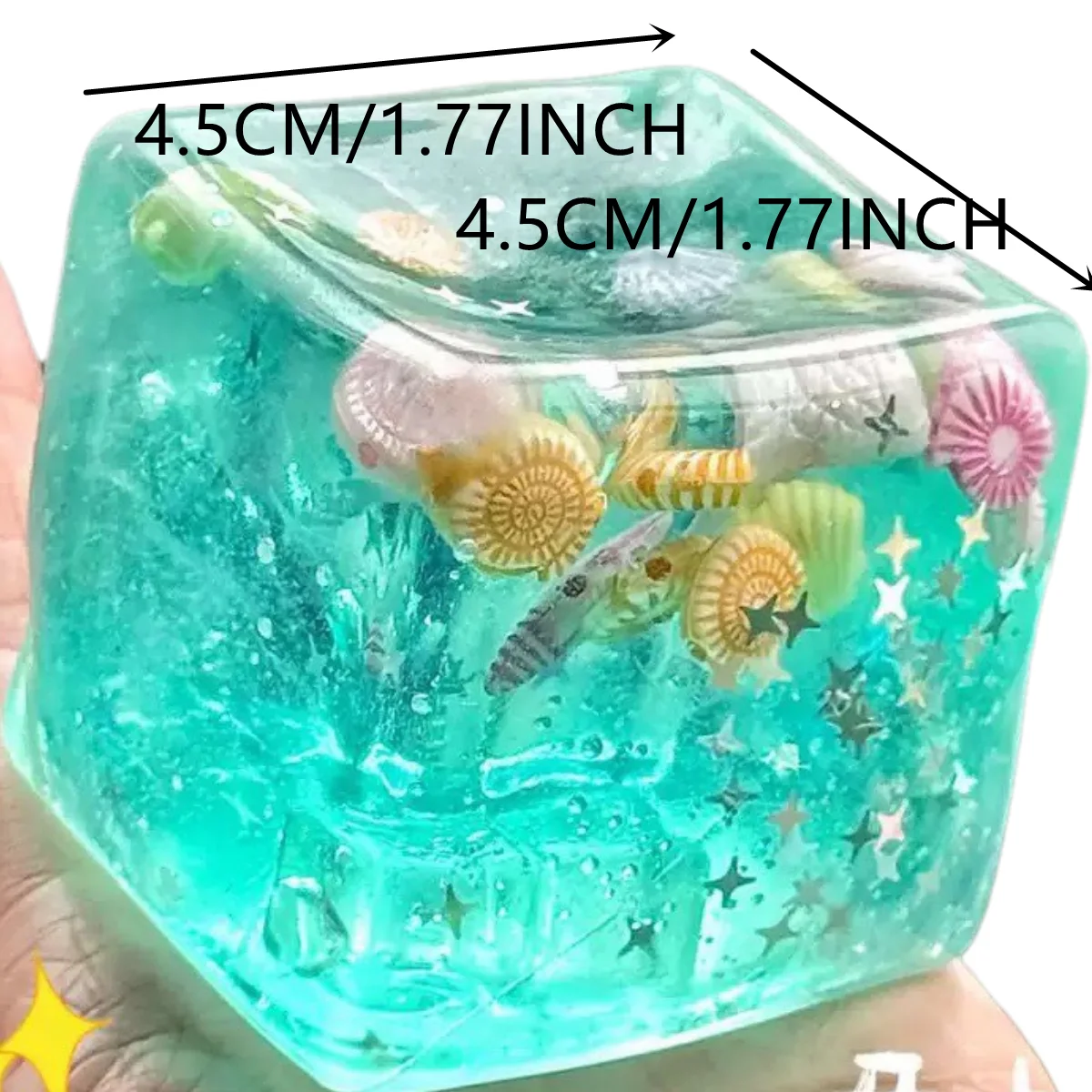 Sensory Toys for Stress and Anxiety Relief Squishy Ocean Stress Balls Adult Autism Fidget Toys Bulk Gift Maltose Water Ball