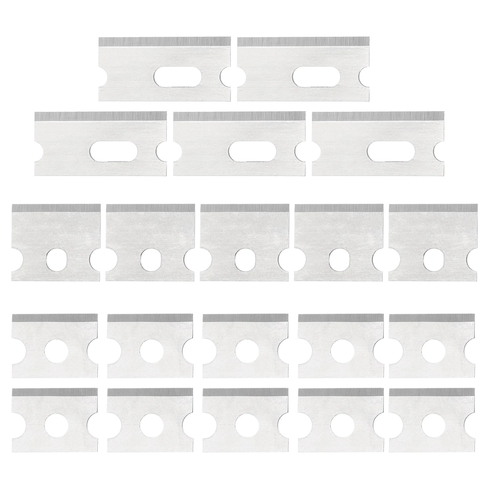 20 Pcs Network Cable Pliers Blade Crimping Tool Replacement Blades Supplies Wire Strippers