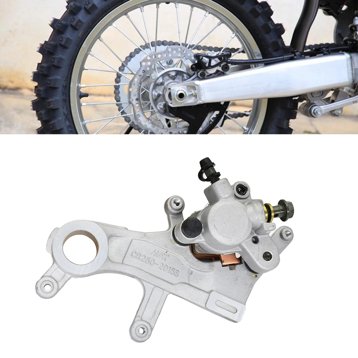 

Motorcycle Rear Brake Caliper For Honda CRF250R CRF450R CR125R CR250R CRF250X CRF450X CRF250RX CRF450RX CR CRF 250 450 R X RX