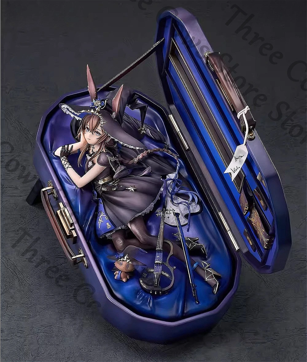 

Genuine 250mm Anime Arknights Amiya Cosplay Cartoon Figures Model Garage Kits Collection Girl Statue Accessories Models Gift