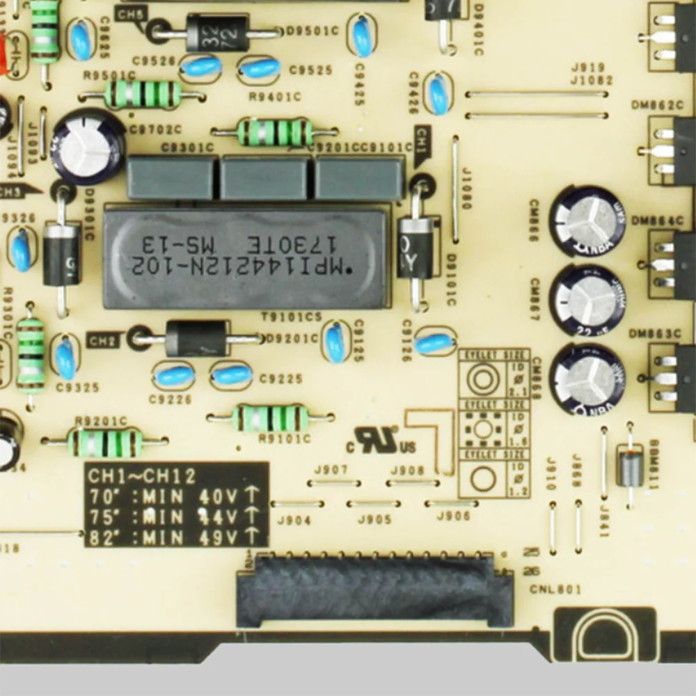 لوحة إمداد الطاقة للتلفزيون ، LED ، PSLF311E09A ، l78e8nrmmsm ، UN75MU8000FXZA ، UN82MU8000FXZA ، UN75MU8000FXZA ، UN82MU800DFXZA
