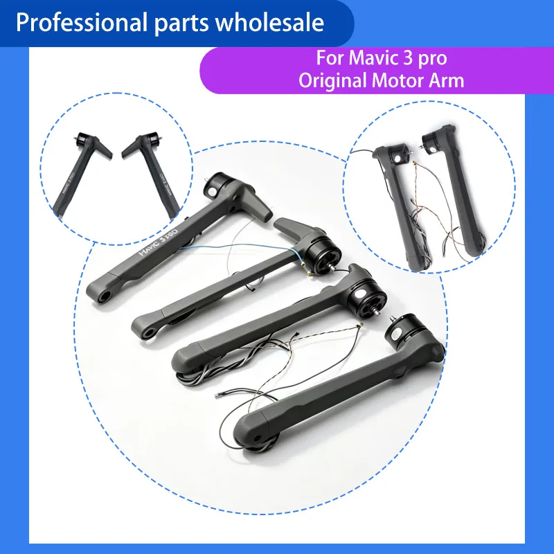 Original Motor Arm for Mavic 3 Pro Replacement Front Rear Left Right Arms Accessories for Mavic 3 Drone Repair Parts 95% new