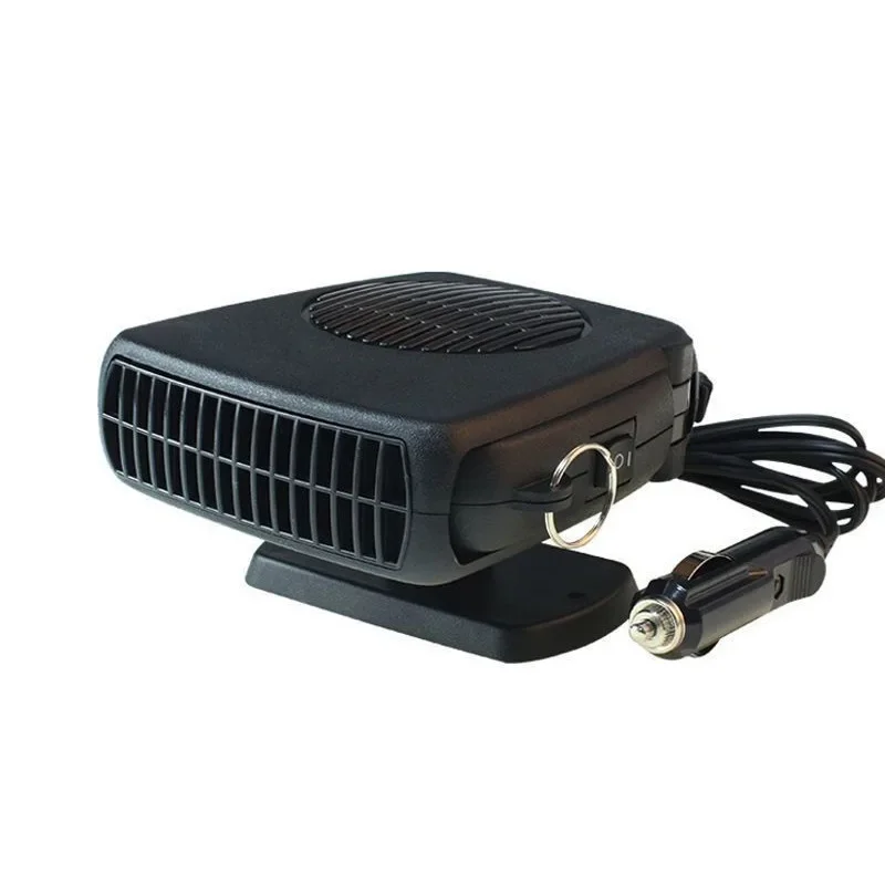 150W Electric Car Heater 12V/24V Portable Demister Defroster Air Cooler Fan Heating Fan Dryer Windshield Defogging Accessroies