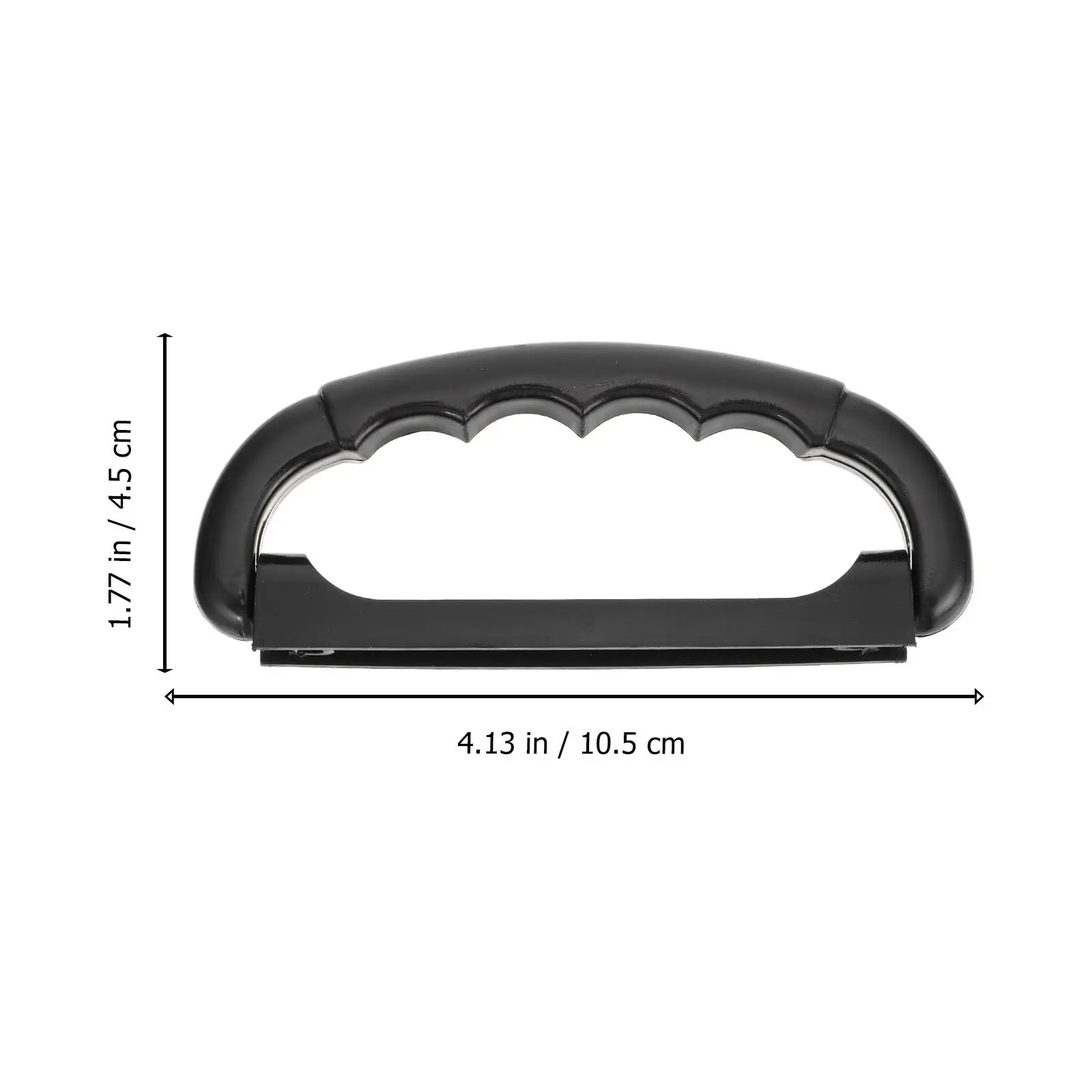 3Pcs Foldable Plastic Handles for Solar Panel Storage Boxes Hidden Carry Knobs 8kg Load Capacity
