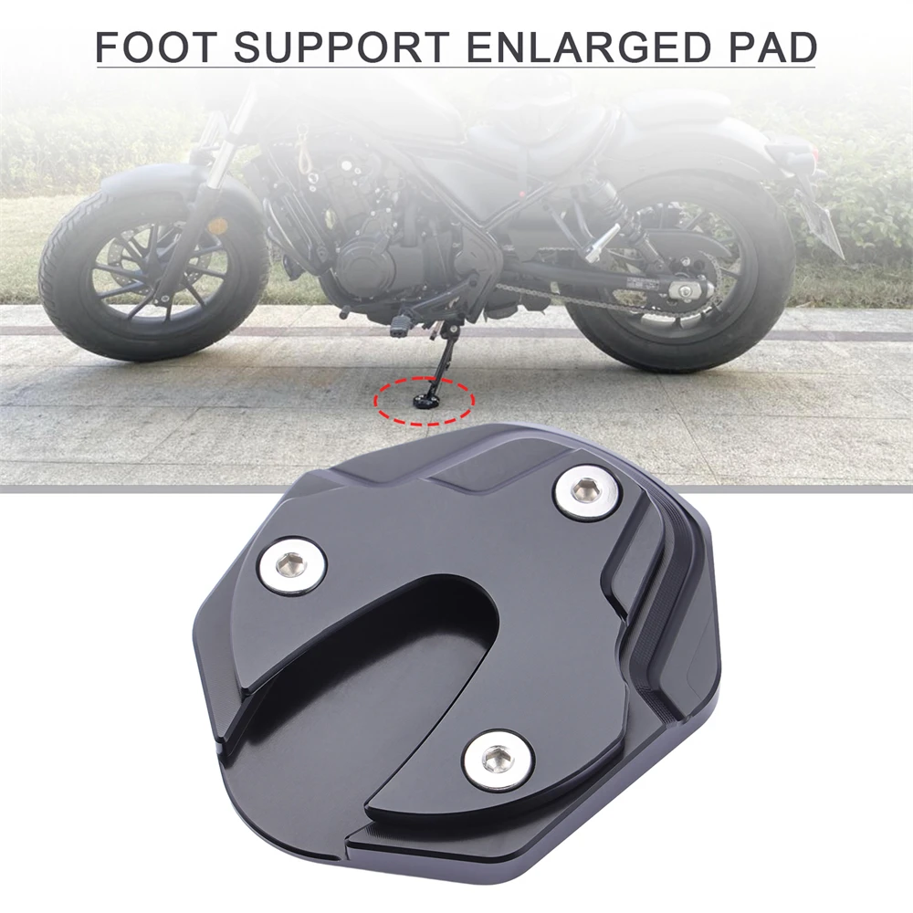 

Motorcycle Enlarge Foot Support Pad Frame for Honda CMX300 CMX500 2017 2018 2019 2020 2021 Side Bracket Extension Pad