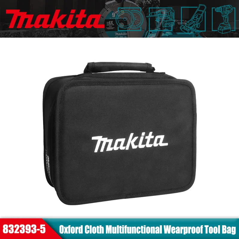 マキタ-832393-5-ツールバッグ-軽量-コンパクト-大容量-収納ツールバッグ-280-220-80mm