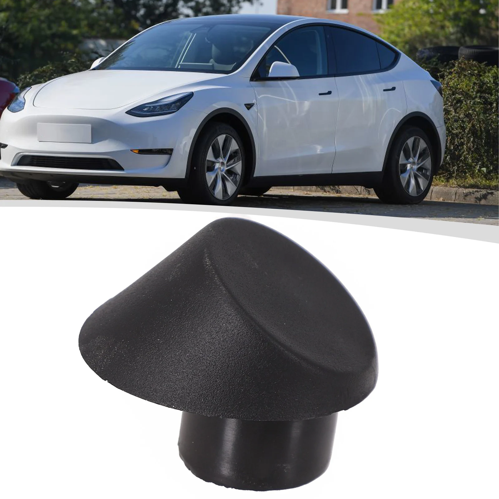 For Tesla Model Y Tail Gate Cushion Stop Buffer Cushion Easy Installation High Grade Electric Components 2020 2022