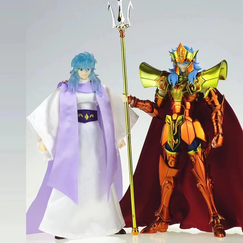 JM.MST Saint Seiya Myth Cloth EXM/EX Metal Poseidon Sea Emperor with Casual Wear Knights of the Zodiac Action Figure In Stock